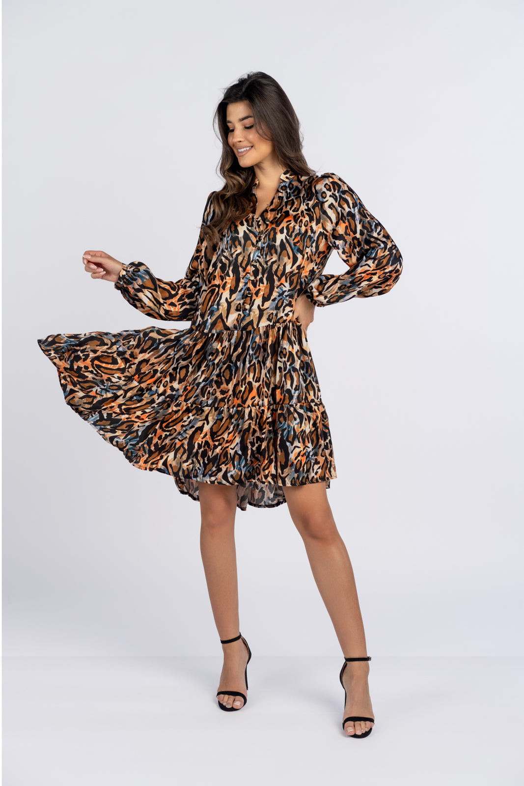 Sukienka AURORA cętki