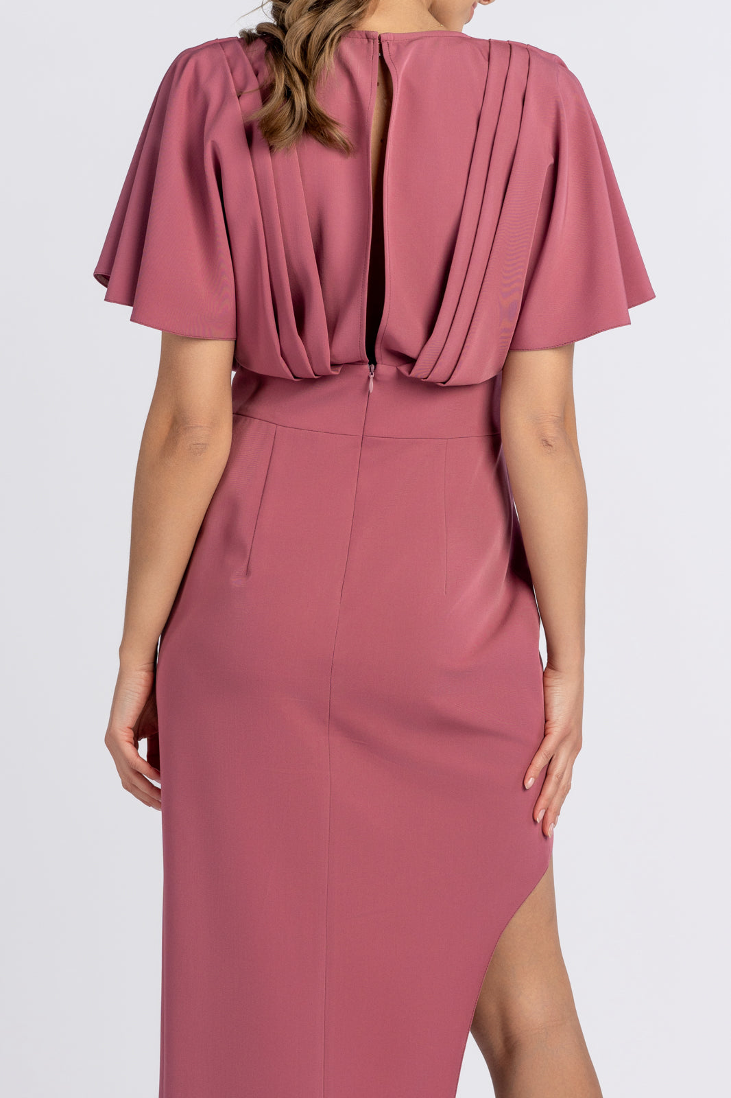 Sukienka LAUREN wrzosowa