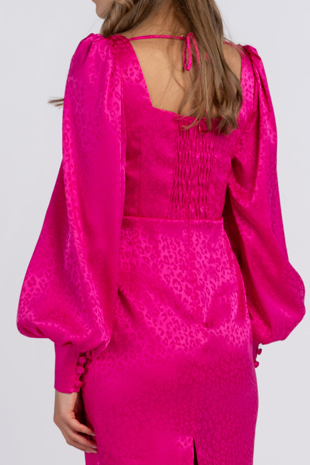 Sukienka MARINA amarantowa